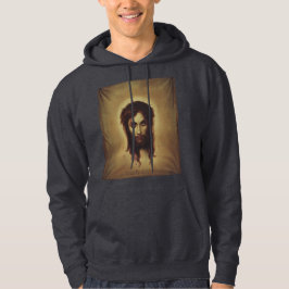 Heliga Ansikte av Jesus Kristus Hoodie