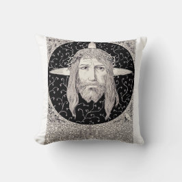 Heliga Ansikte av Jesus Kristus Kudde