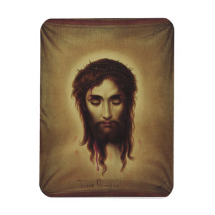 Heliga Ansikte av Jesus Kristus Magnet