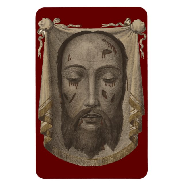Heliga Ansikte av Jesus Magnet (Vertikal)
