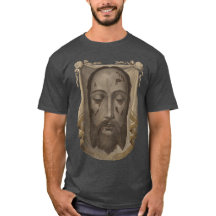 Heliga Ansikte av Jesus T Shirt