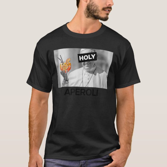 HELIGA APEROLI X POPE DRIP X FRANCIS SPRITZ T SHIRT (Framsida)
