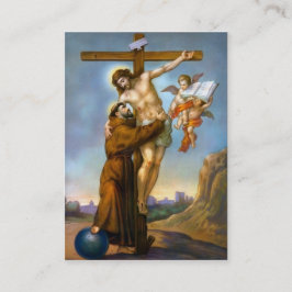Heliga av Assisi-Religiösans helige Francis Visitkort
