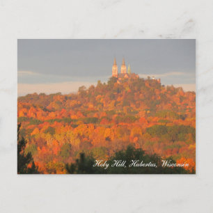 Heliga Backe Fall Foliage-vykort Vykort