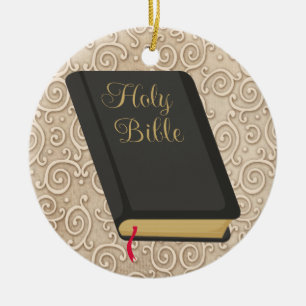 Heliga Bible - SRF Julgransprydnad Keramik