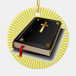 Heliga Bible - SRF Julgransprydnad Keramik