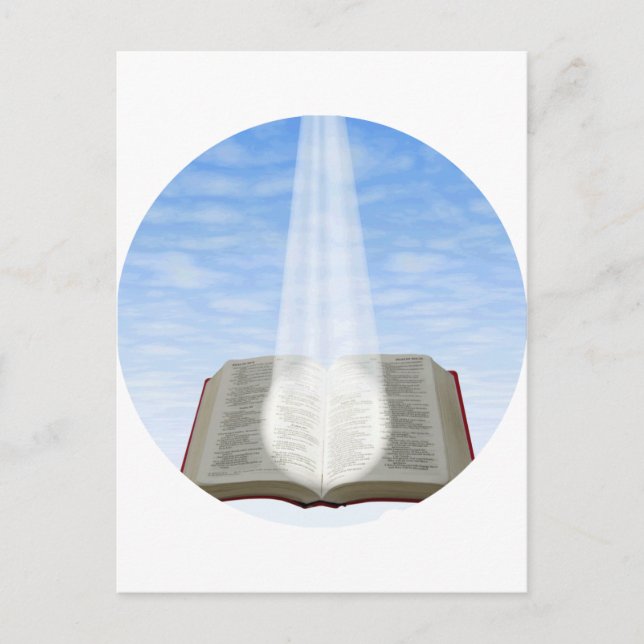 Heliga Bible Vykort (Framsida)