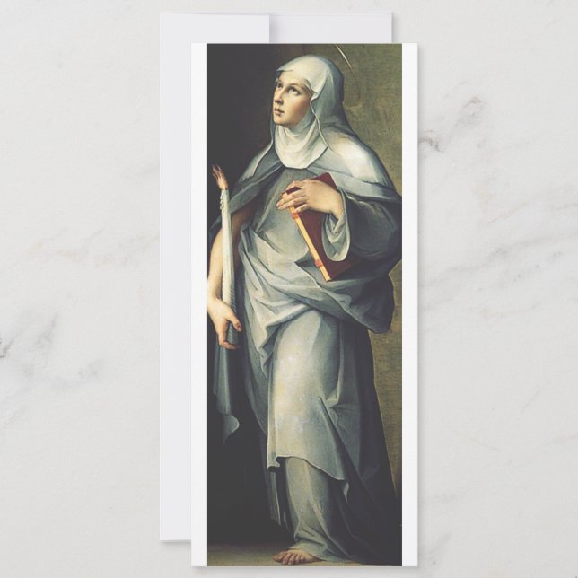 Heliga Birgitta av Sverige Medeltida mystiker Inbjudningar (Framsida)