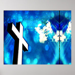 Heliga Blå himmel Gnistran Kor Poster
