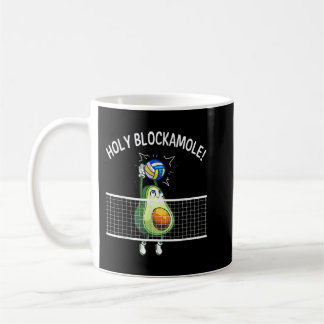 Heliga Blockamole Volleyball Shirt Player Blocker  Kaffemugg