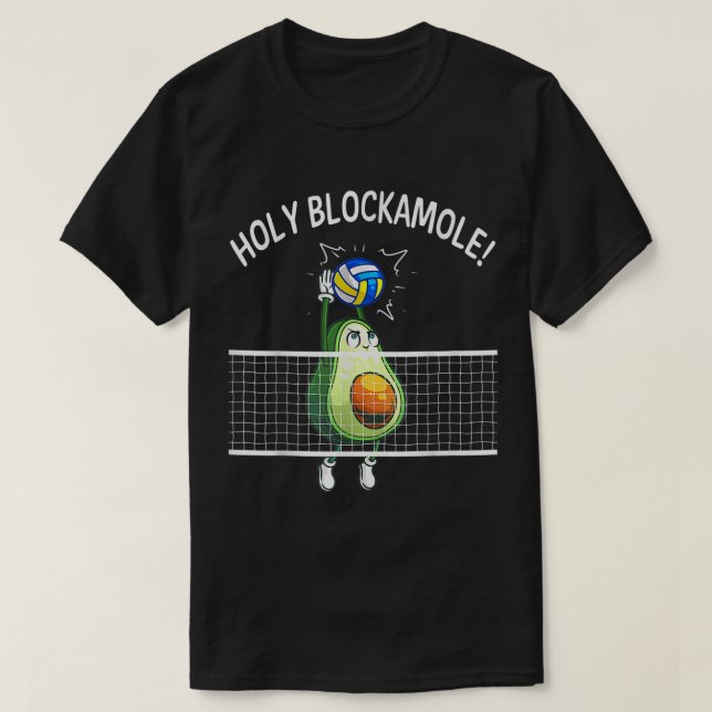 Heliga Blockamole Volleyball Shirt Player Blocker  T (Design framsida)
