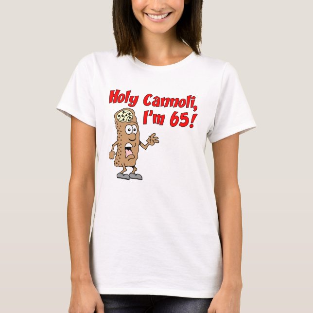 Heliga Cannoli: 65 T-Shirt (Framsida)
