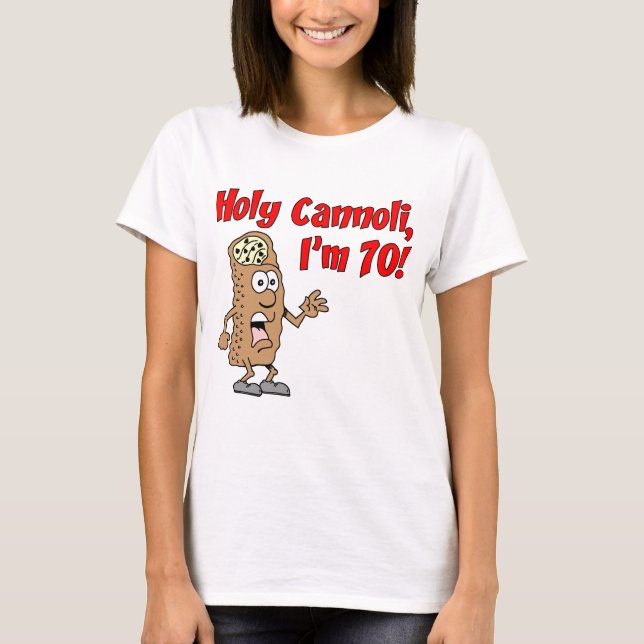 Heliga Cannoli: 70 T Shirt (Framsida)
