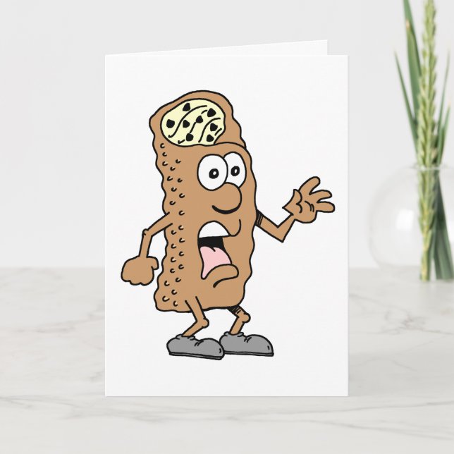 Heliga Cannoli! Du är 60! Funny 60:e födelsedagsko Kort (Framsida)