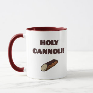 Heliga Cannoli Funny Food Italy Mugg