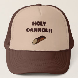 Heliga Cannoli Rolig italiensk hatt Truckerkeps