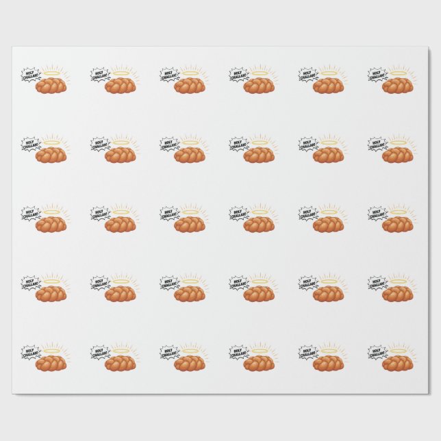 Heliga Challah Hanukkah Jewish Jew Bread Presentpapper (Platt)