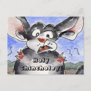 Heliga Chincholey Tecknad vykort