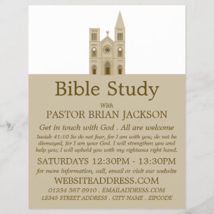 Heliga Church, Christian Bible Class Advert Flyer