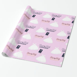 Heliga Communion Christening Presentpapper