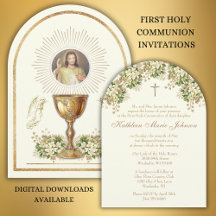 Heliga Communion Divine Mercy Blommigt