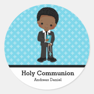 Heliga Communion Runt Klistermärke