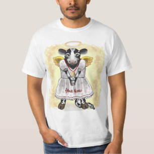 Heliga Cow Angel T Shirt