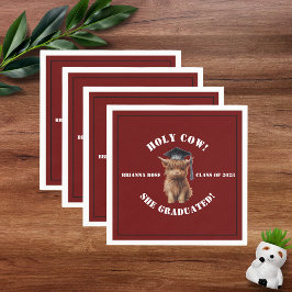 Heliga Cow! Barn Red Party Pappersservett