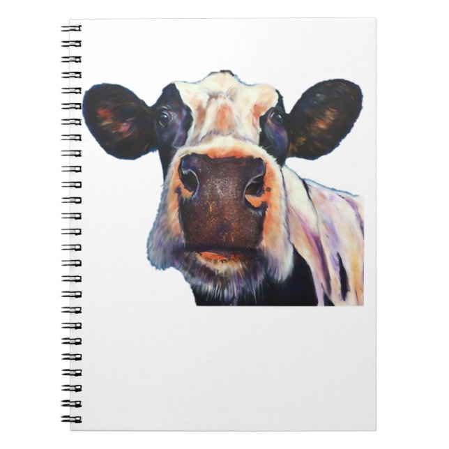 Heliga Cow Classic T-Shirt Anteckningsbok (Framsidan)