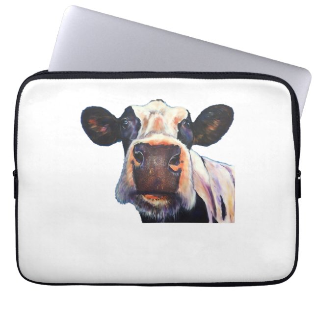 Heliga Cow Classic T-Shirt Laptop Fodral (Framsidan)