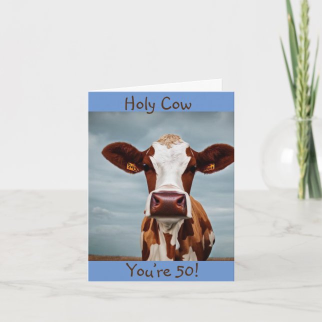 Heliga Cow Du är 50 Kort (Framsida)