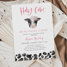 Heliga Cow Girl Baby Shower