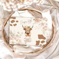 Heliga Cow Greenery Highland Cow Diapper Raffle