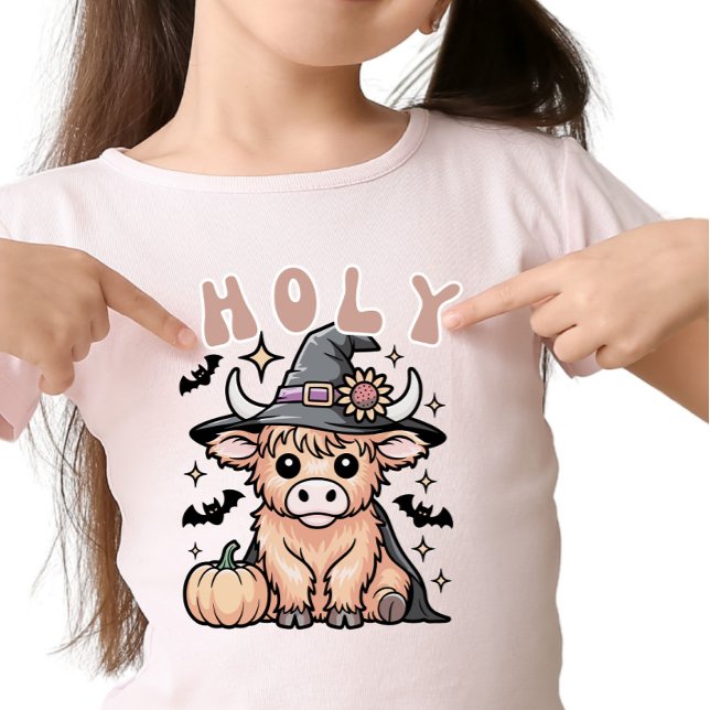 Heliga Cow Halloween T Shirt (Skapare uppladdad)