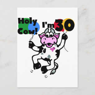 Heliga Cow I är 30 Tshirts och gåvor Vykort
