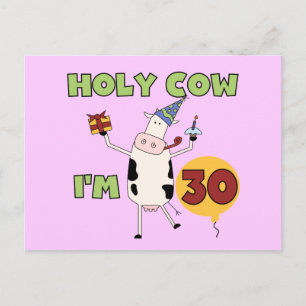 Heliga Cow I är 30 Tshirts och gåvor Vykort