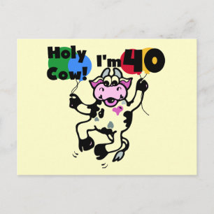 Heliga Cow I är 40 Tshirts och gåvor Vykort