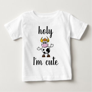 Heliga Cow I är Cute Baby T-Shirt