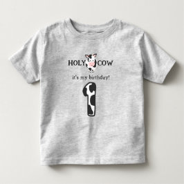 Heliga Cow I är en första födelsedag T Shirt
