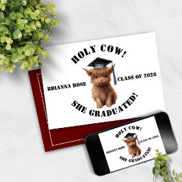 Heliga Cow! Inbjudan till studenten