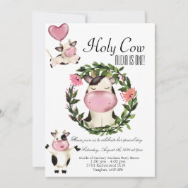 Heliga Cow! Inbjudningar