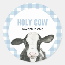 Heliga Cow Jag är en blå födelsedag