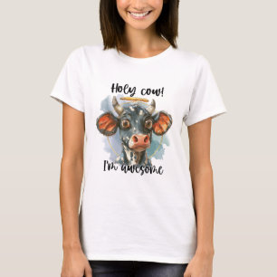 Heliga Cow jag är Fantastisk T Shirt