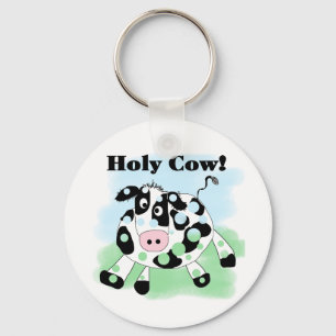 Heliga Cow Nyckelring