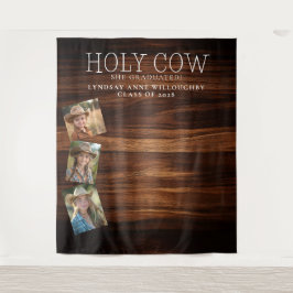 Heliga Cow! Rustic Studenten Photo BackDrop