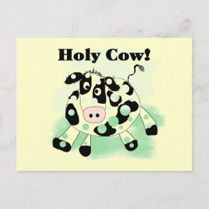 Heliga Cow-skjortor och -gåvor Vykort