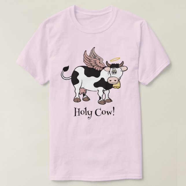 Heliga Cow T Shirt (Design framsida)
