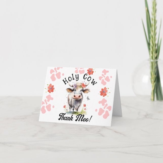 Heliga Cow Tack Birthday (Framsida)