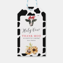 Heliga Cow Tack Moo Solros Birthday