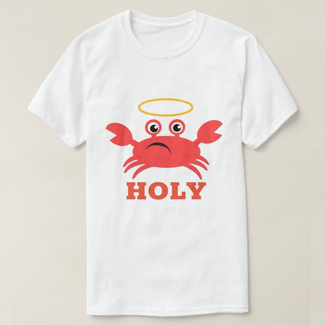 Heliga Crab T Shirt (Design framsida)